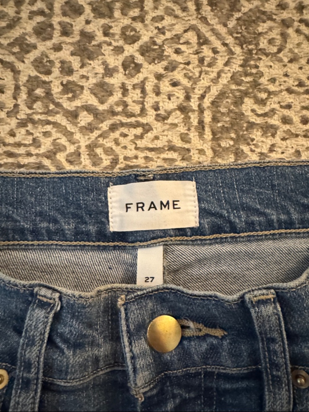 FRAME wide leg women’s jeans - Picture 3 of 7